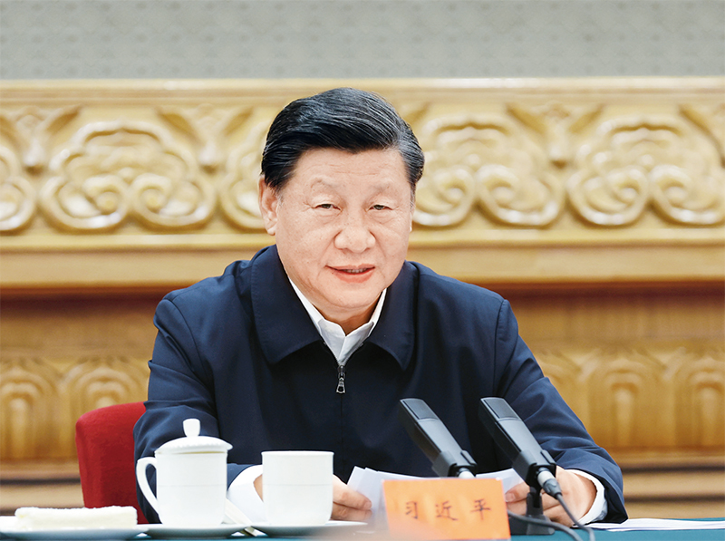 2022年7月29日至30日,中央统战工作会议在北京召开。中共中央总书记、国家主席、中央军委主席习近平出席会议并发表重要讲话。 新华社记者 姚大伟/摄